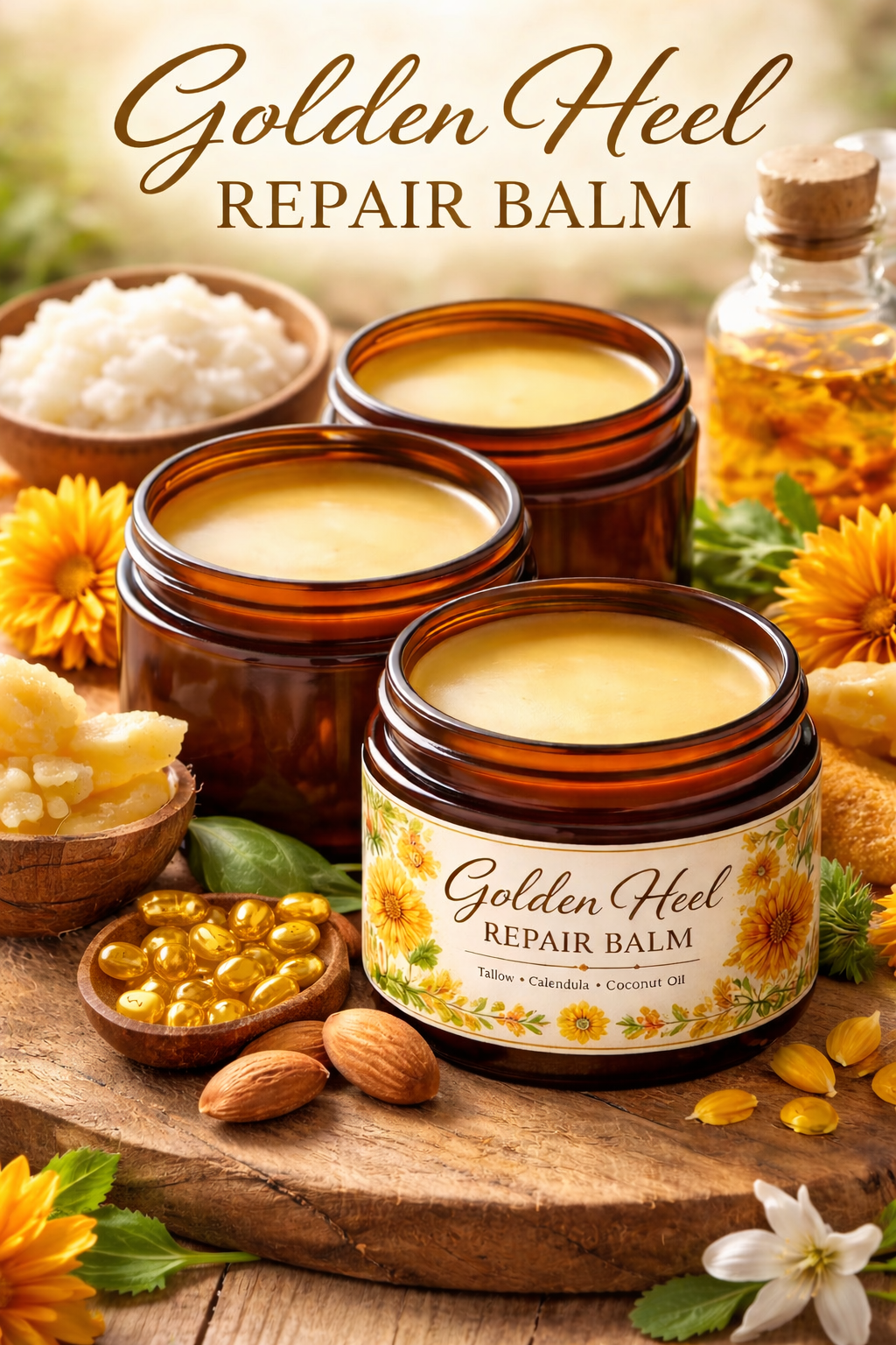 “Golden Heel Repair Balm”