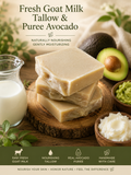 Fresh Goat milk+tallow+avocado
